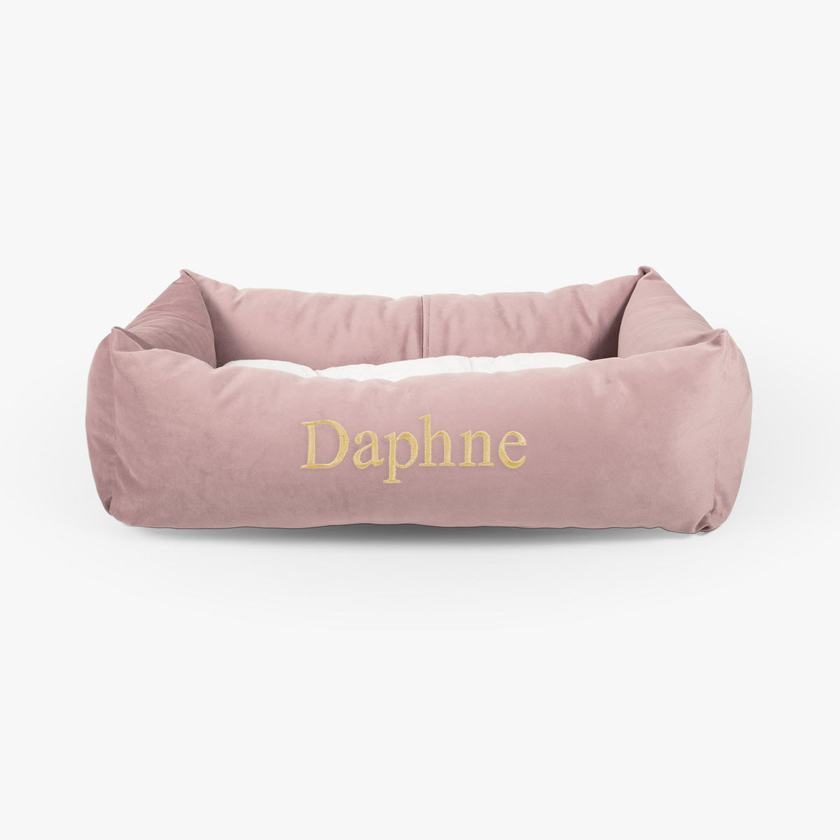Cosy & Calming Puppy Crate Bed In Blossom Velvet By Lords & Labradors (Copy)
