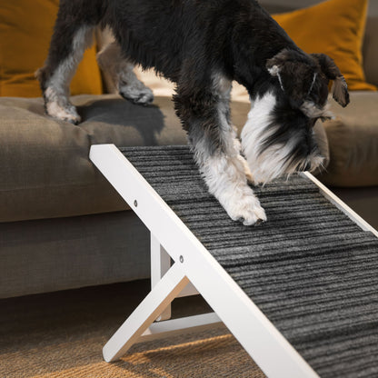 Discover the perfect pet furniture to help aid your furry friend, our super-strong dog ramp provides the ultimate comfort when climbing to join you on the couch! Featuring grooves for extra grip! Perfect for injured pets, puppy training and elderly dogs! Available now in 2 stylish colours at Lords & Labradors     