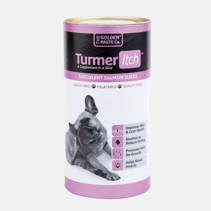 Golden Paste Co. TurmerItch Salmon Slices for Dogs 275g