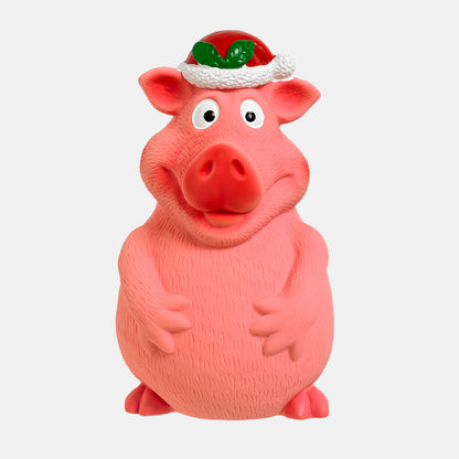 Good Boy Christmas Smiley Pig Toy