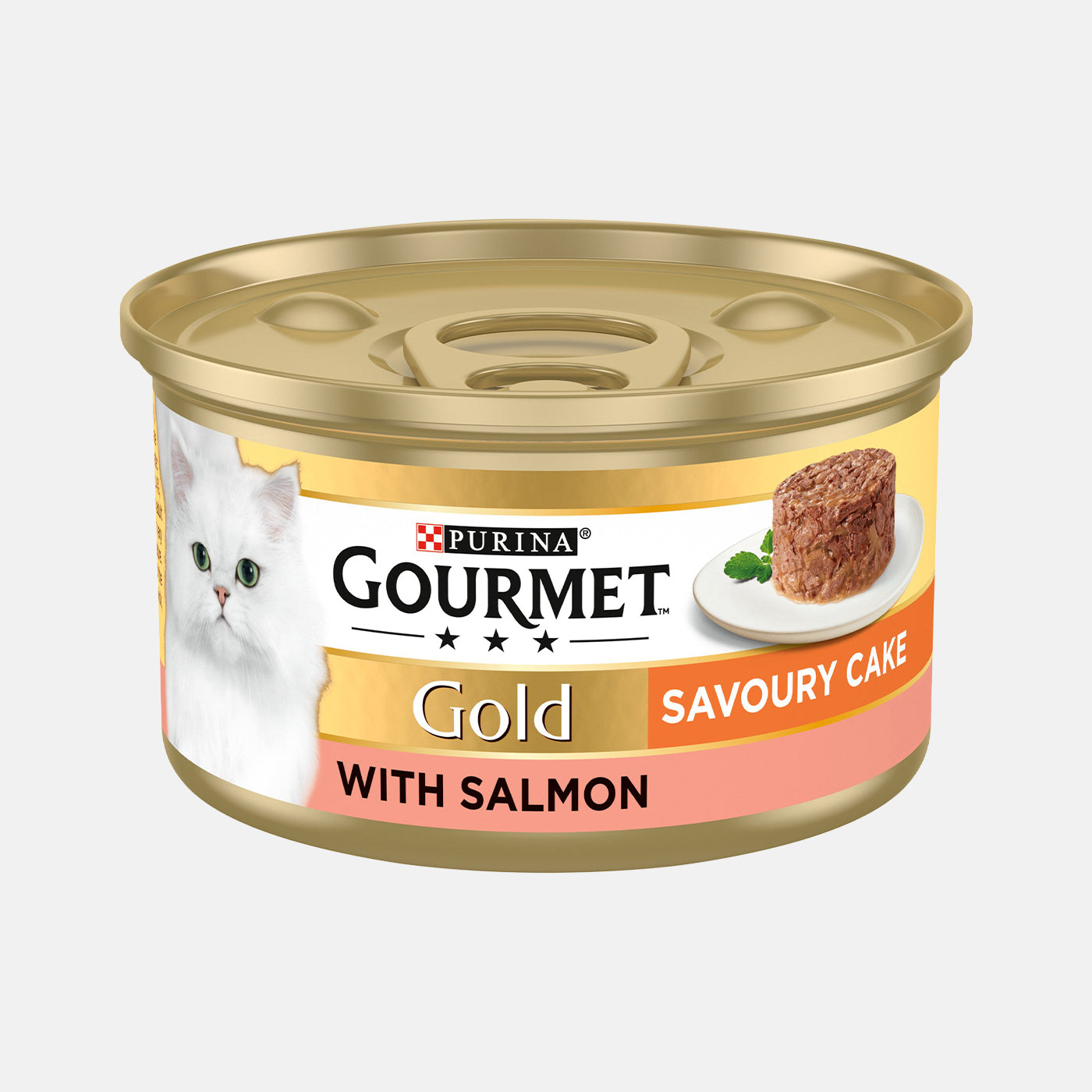 Gourmet Gold Cat Food Savoury Cake Salmon (12 x 85g)
