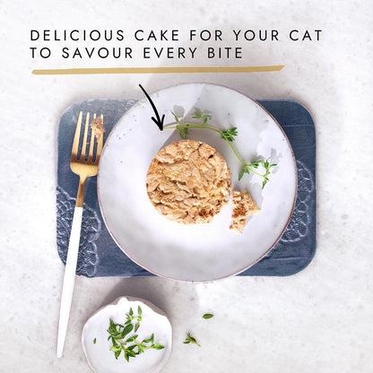 Gourmet Gold Cat Food Savoury Cake Salmon (12 x 85g)