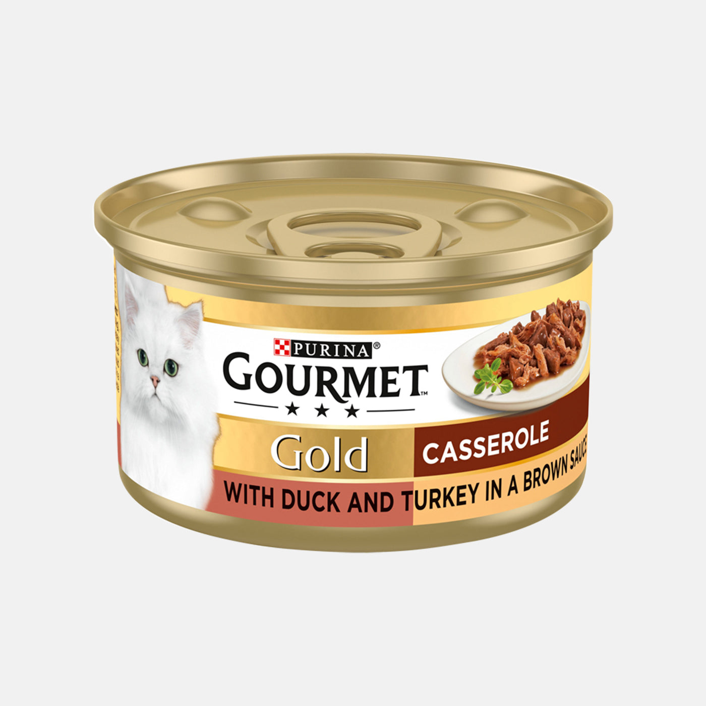 Gourmet Gold Duck and Turkey Casserole Cat Food (12 x 85g)