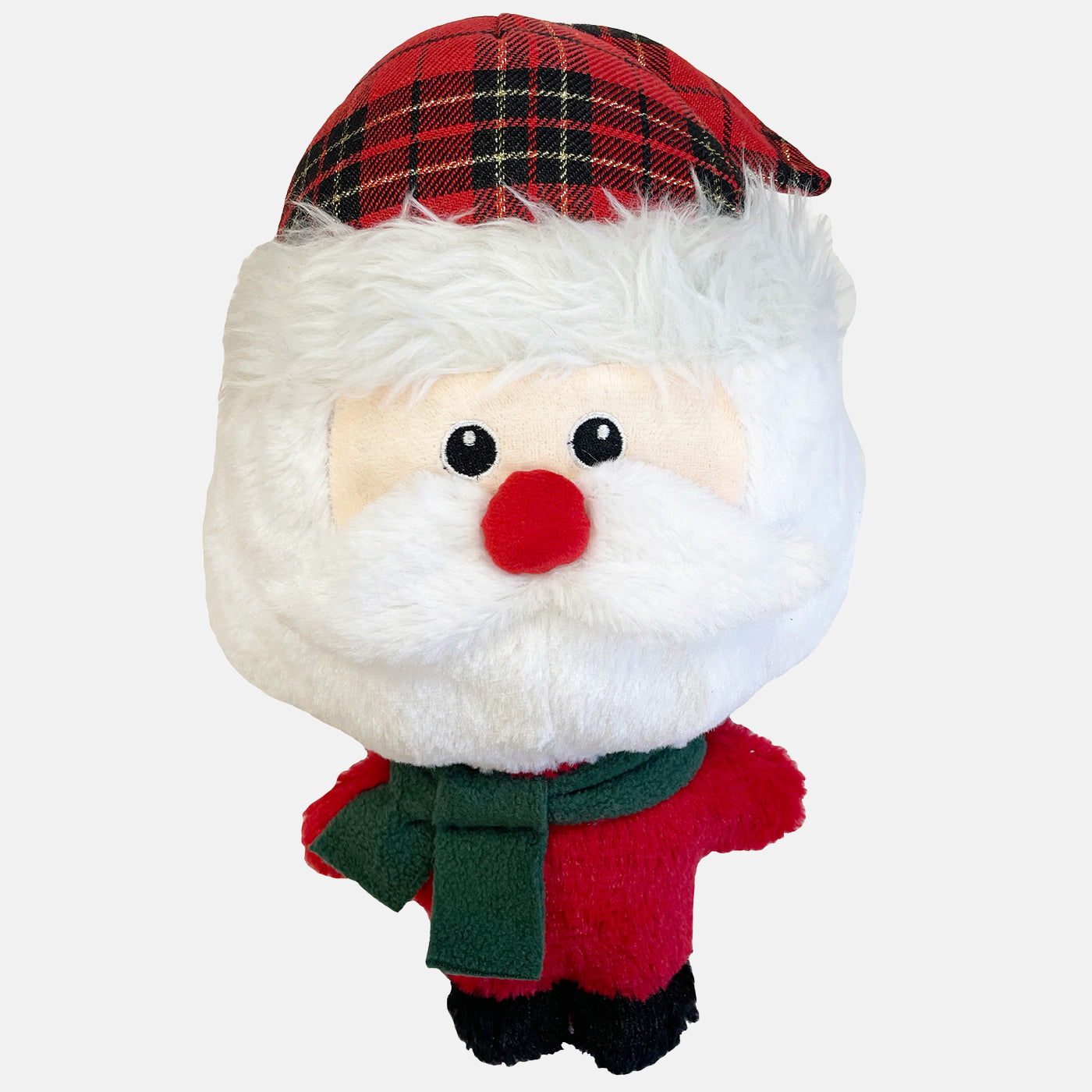 Happy Pet Big Head Santa Dog Toy