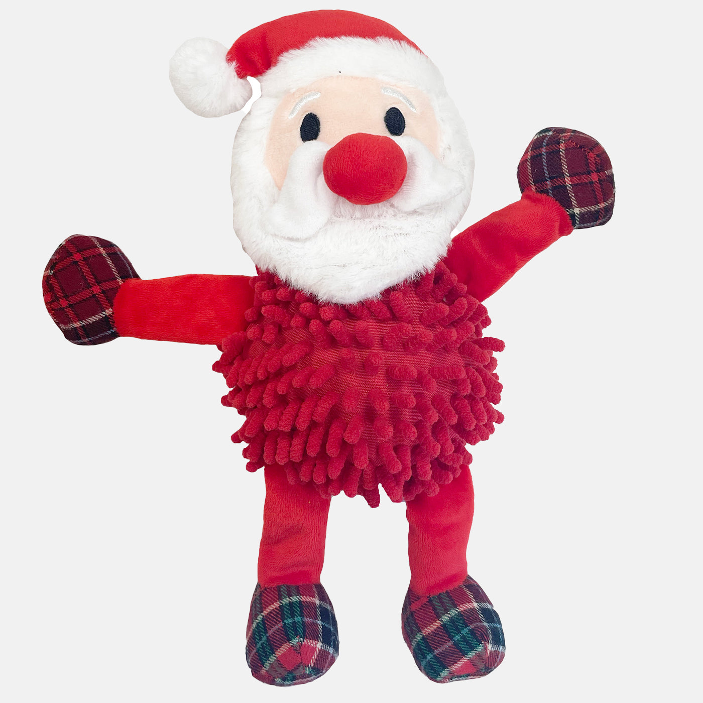 Happy Pet Noodle Santa Dog Toy, The Ideal Christmas Pet Gift For Play, Available Now at Lords & Labradors