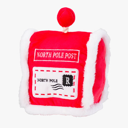 House of Paws North Pole Postbox Dog Toy