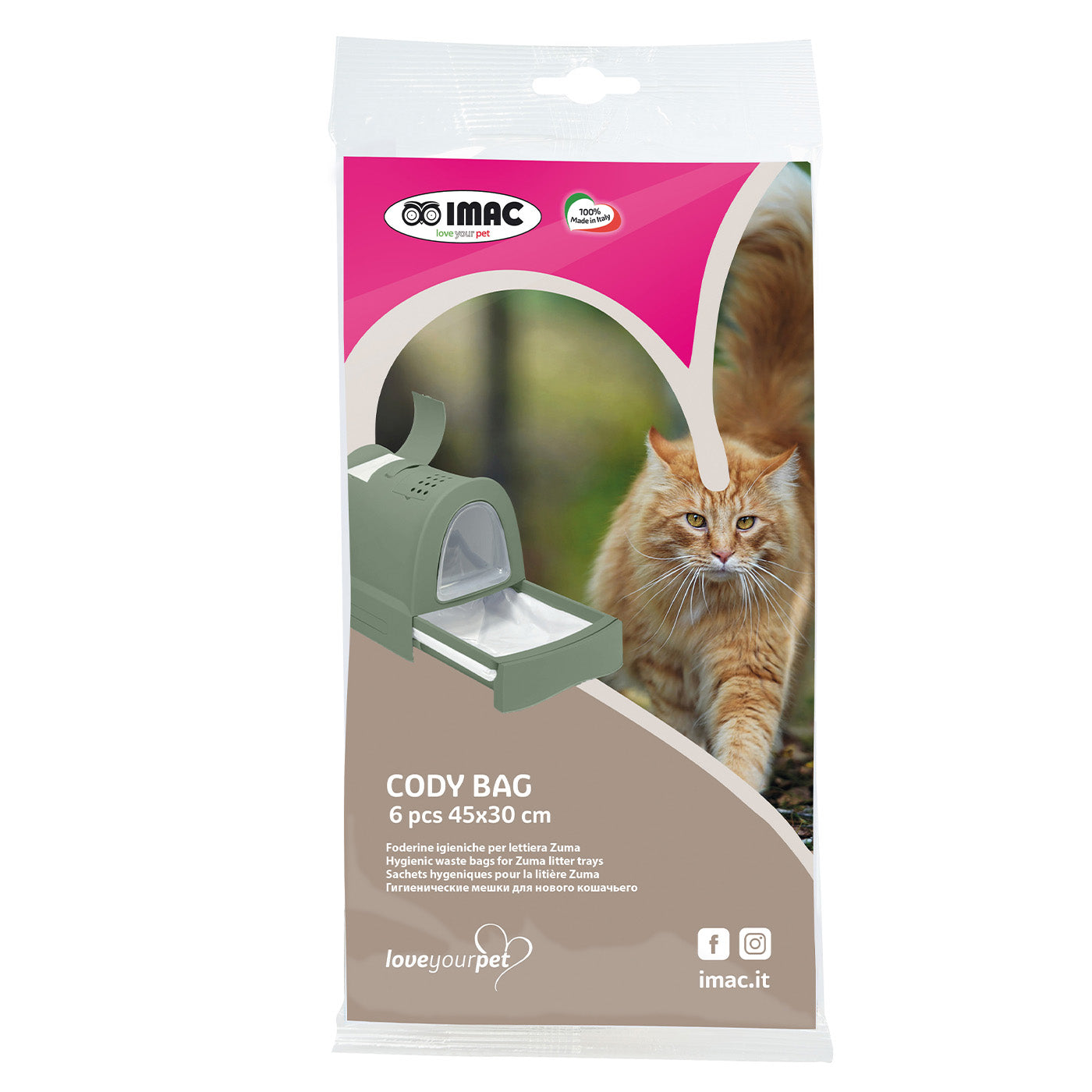 IMAC Cat Litter Bag Suitable for Frida and Zuma