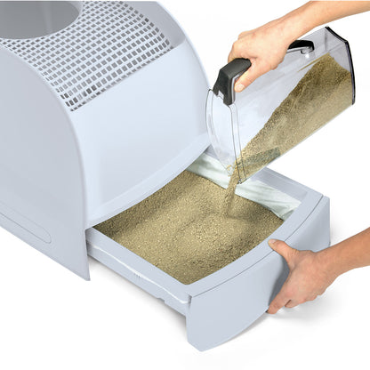 IMAC Frida Top Entry Litter Box Blue