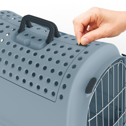 IMAC Linus Cabrio Eco Friendly Open Top Pet Carrier Avio Blue