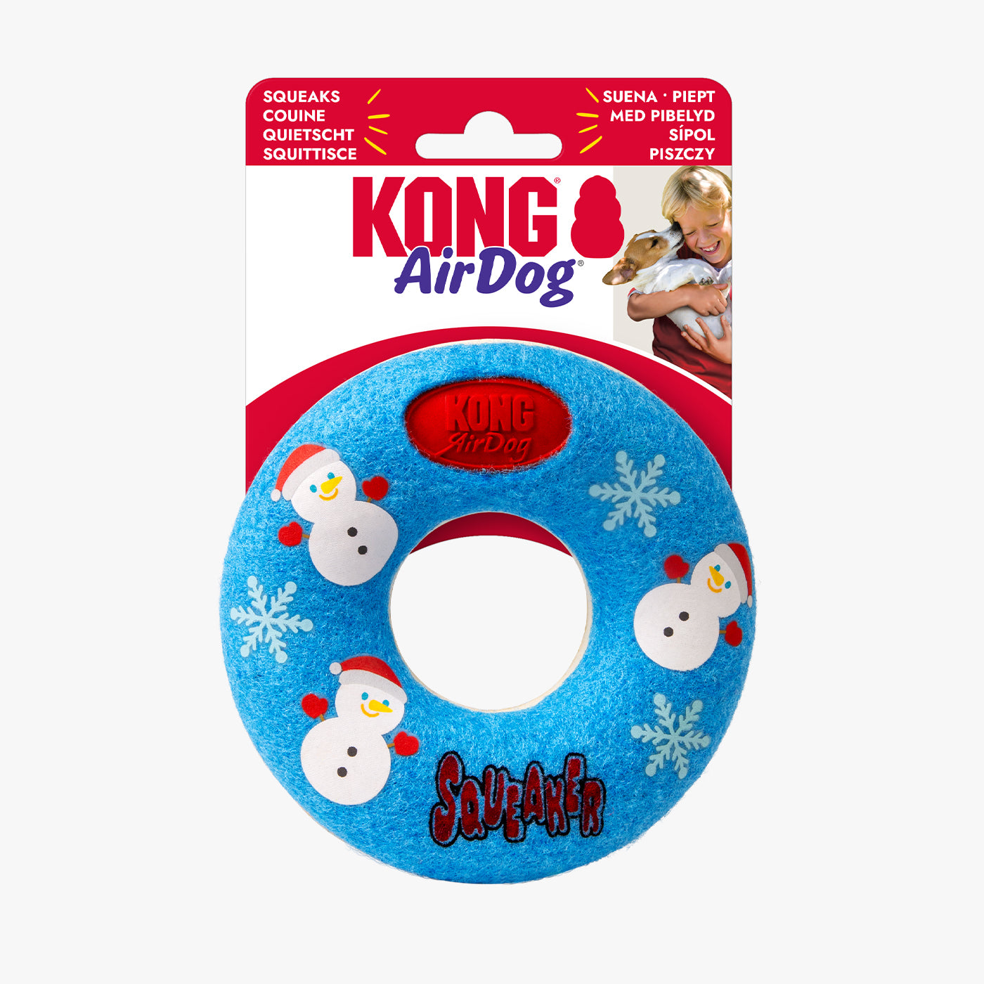 KONG Holiday AirDog Donut