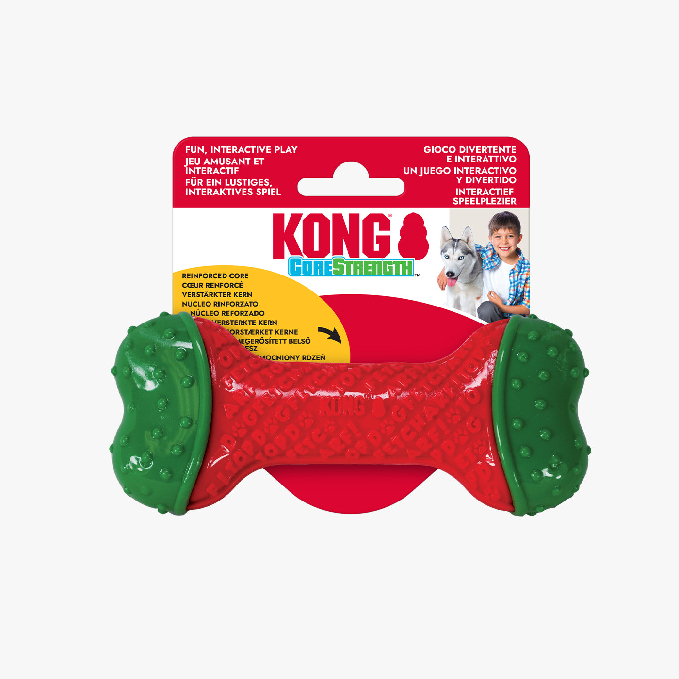 KONG Holiday CoreStrength Bone