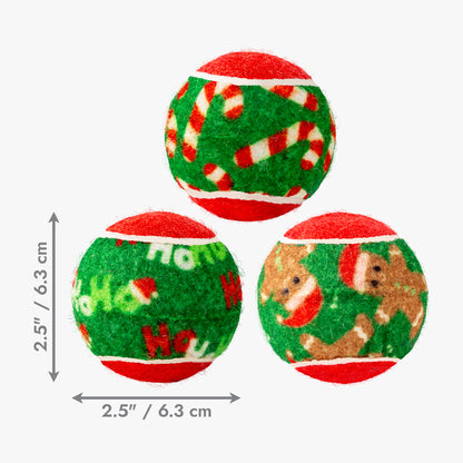 KONG Holiday SqueakAir Balls 6 Pack