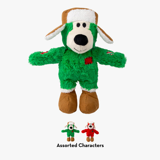 KONG Holiday Wild Knots Bear Assorted