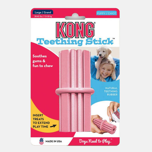 KONG Puppy Teething Stick Pink
