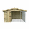 Benchmark Kennels Single Premium Wooden Dog Kennel - 10 x 6.5ft