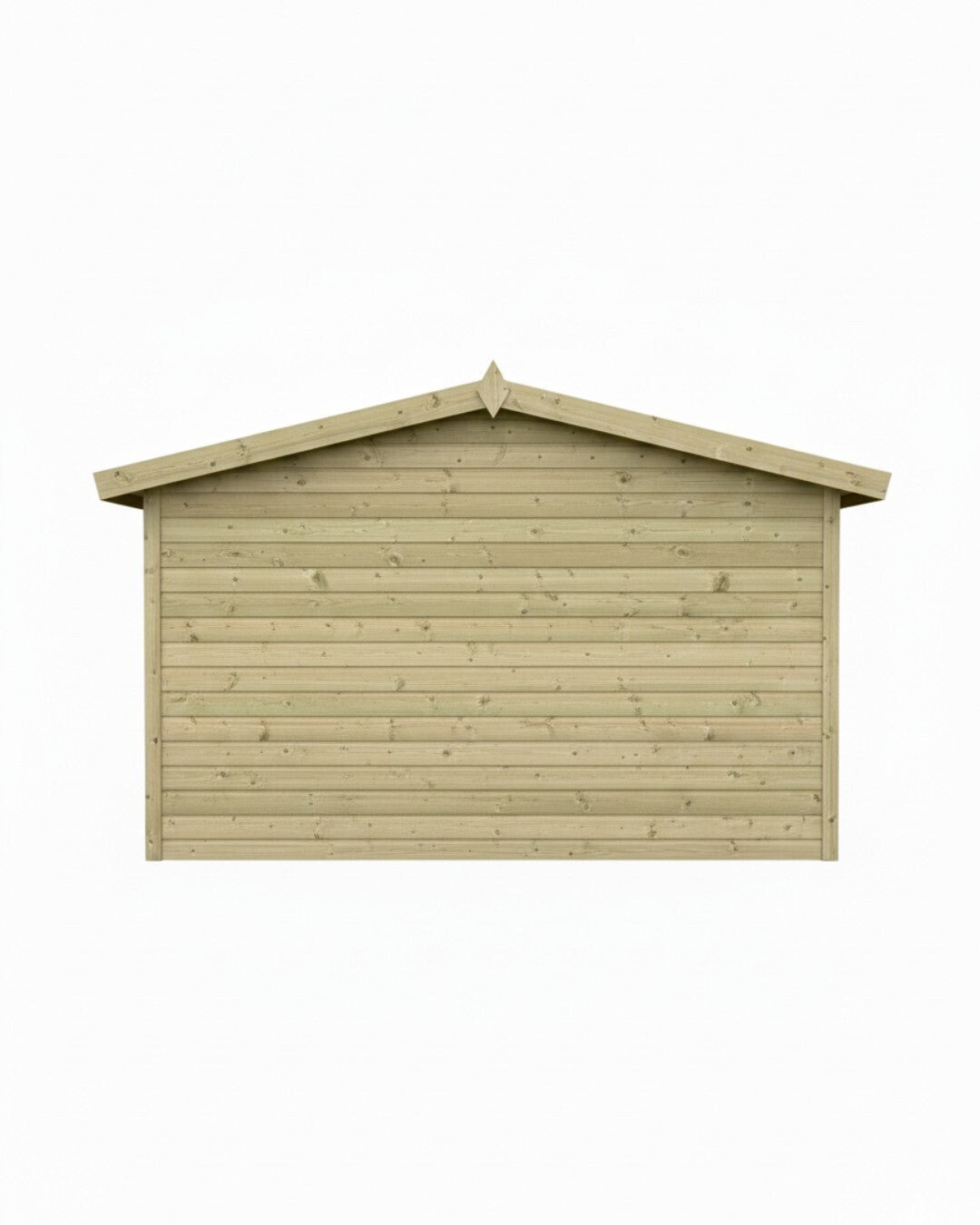 Benchmark Kennels Single Premium Wooden Dog Kennel - 10 x 6.5ft