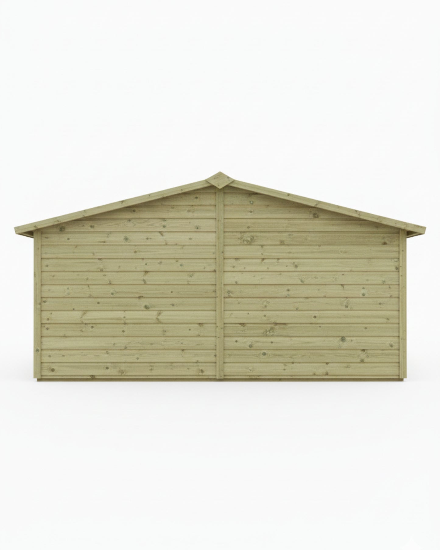 Benchmark Kennels Single Premium Wooden Dog Kennel - 12 x 4ft