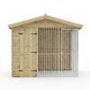 Benchmark Kennels Single Premium Wooden Dog Kennel - 8 x 4ft
