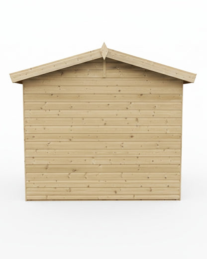 Benchmark Kennels Single Premium Wooden Dog Kennel - 8 x 4ft