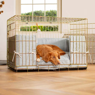 Picture of Inchmurrin Iceberg Cushion, Bumper & Dog Crate | Bedding Set | Lords ...