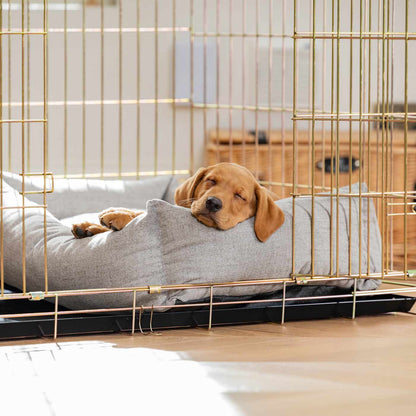 Dog Crate with Cosy & Calming Puppy Crate Bed in Inchmurrin Ground by Lords & Labradors