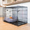 Cosy & Calming Puppy Crate Bed - Oxford Herringbone Tweed