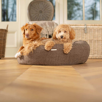 Donut Bed in Inchmurrin Umber By Lords & Labradors