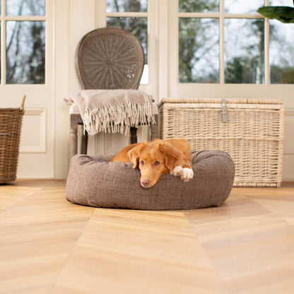 Donut Bed in Inchmurrin Umber By Lords & Labradors
