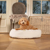 Donut Bed in Ivory Bouclé by Lords & Labradors