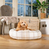 Donut Bed in Balmoral Natural Tweed by Lords & Labradors