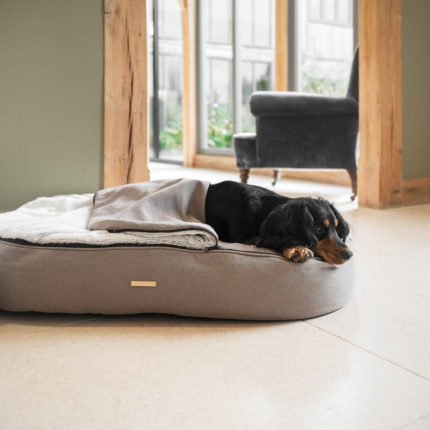 Present Your Furry Friend with the Perfect Dog Bed for The Ultimate Pet Nap-Time! Discover Our Luxury Dig & Dive Dog Bed! Available Now at Lords & Labradors    