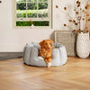 High Wall Dog Bed In Inchmurrin Iceberg By Lords & Labradors