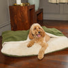 Sleepy Burrows Bed With Removable Cover In Moss Orkney Tweed by Lords & Labradors