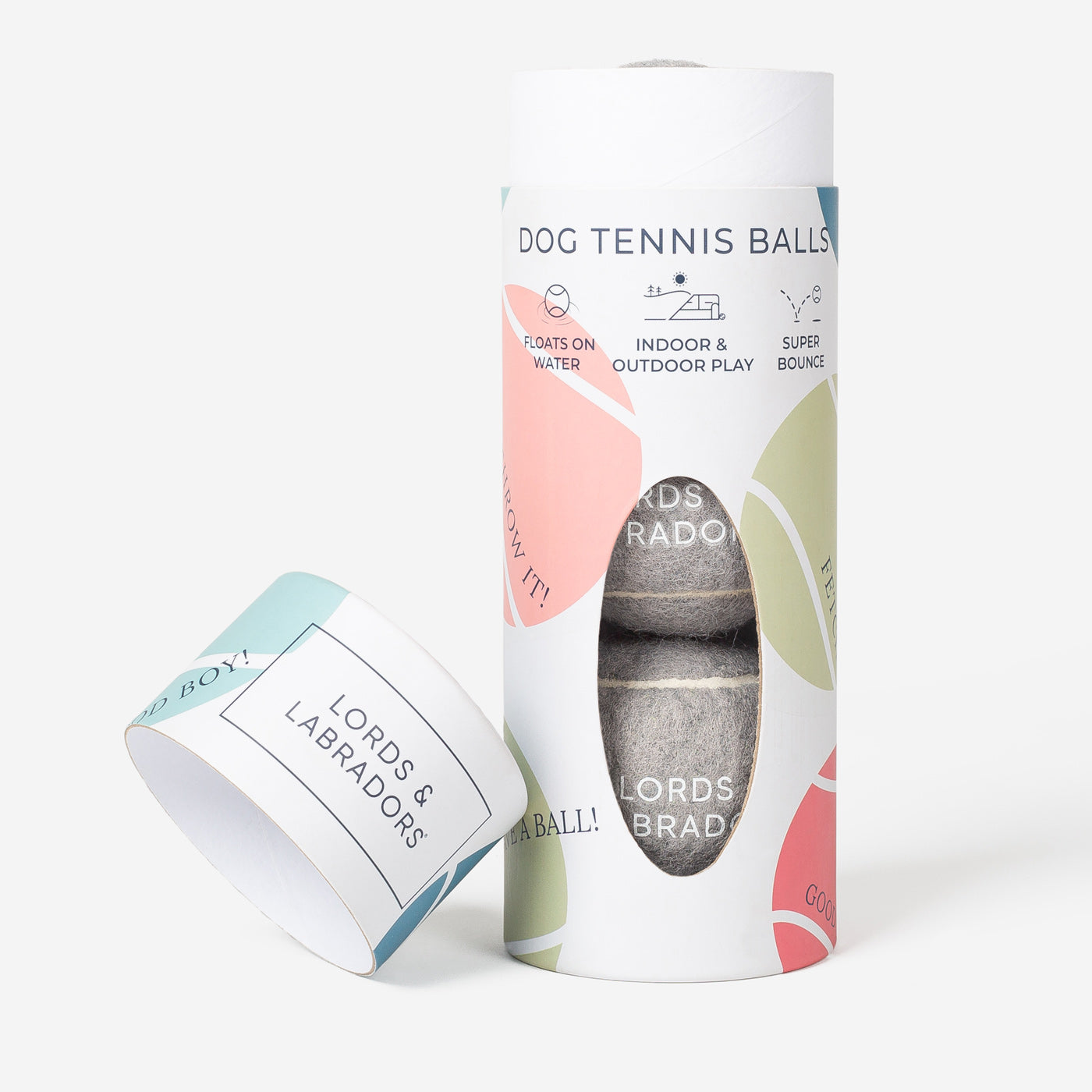 Super-Bouncy Tennis Balls For Dogs, 3 Pack of Tennis Dog Balls, Perfect For Outdoor Play! Available Now at Lords & Labradors