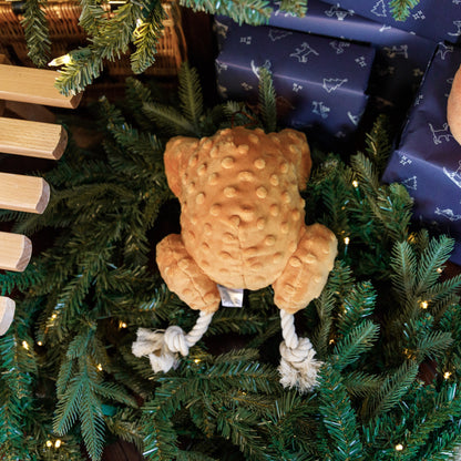 House of Paws Christmas Roast Turkey & Rope Toy