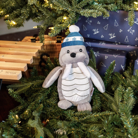 House of Paws Winter Walrus Dog Toy