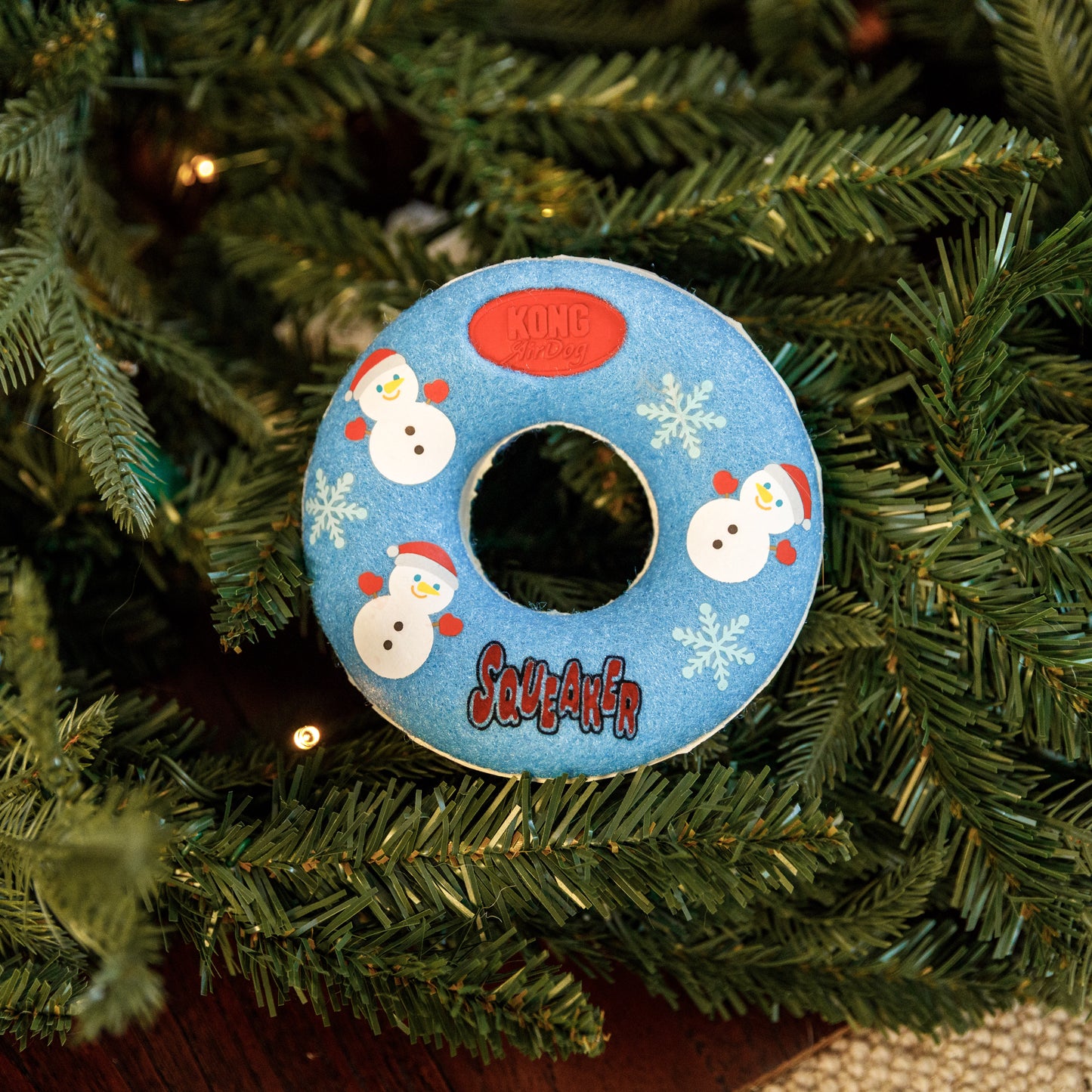 KONG Holiday AirDog Donut