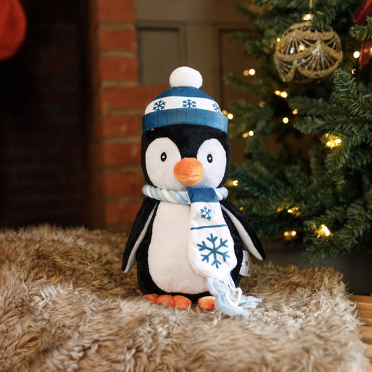 House of Paws Winter Penguin Dog Toy
