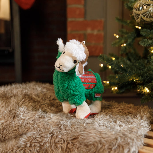 KONG Holiday Sherps Llama