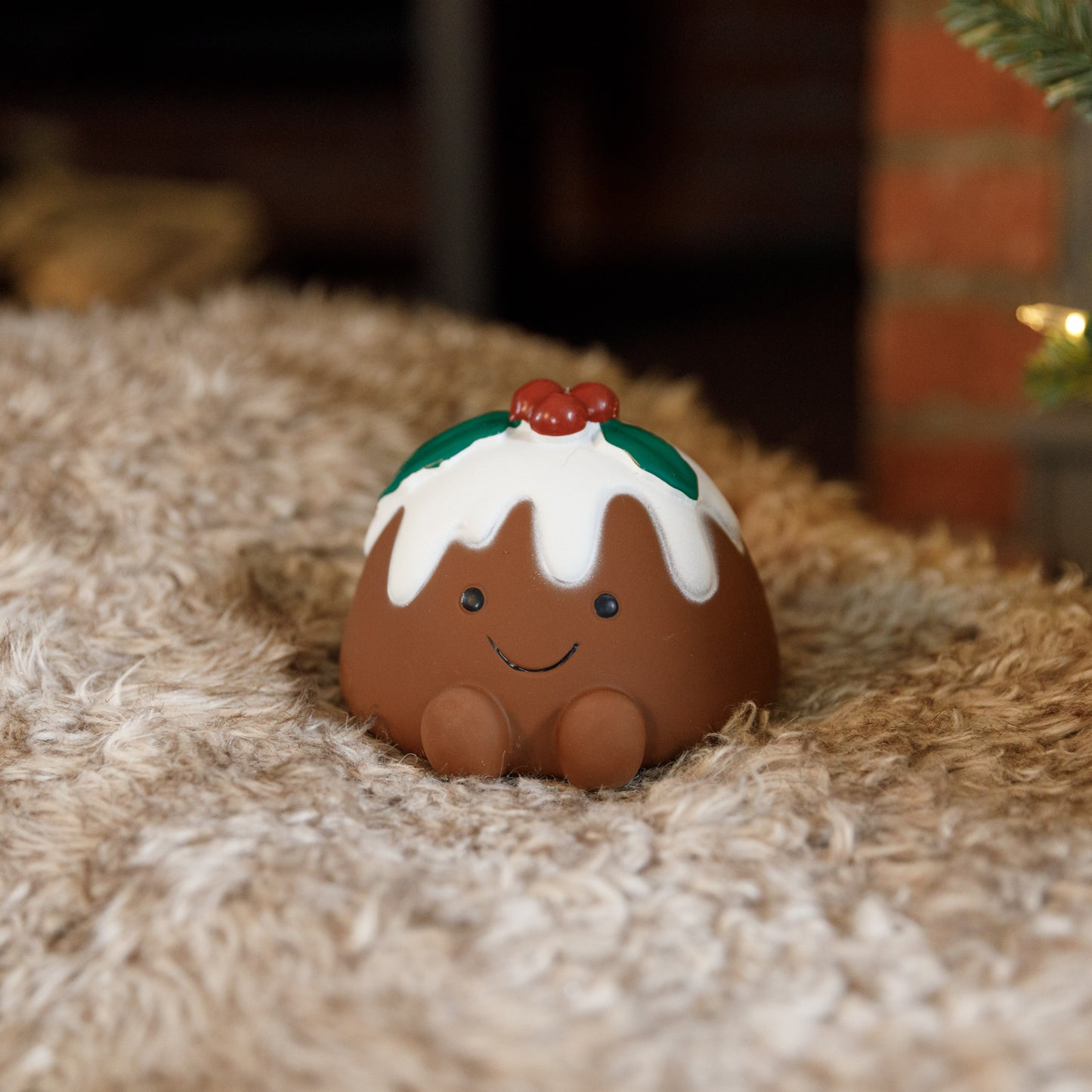 Chrissie Christmas Pudding Dog Toy