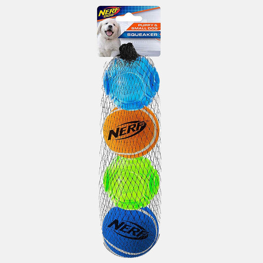 Nerf Puppy Assorted Balls 4pk