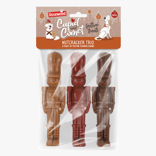 Nutcracker Trio Dog Treats 135g