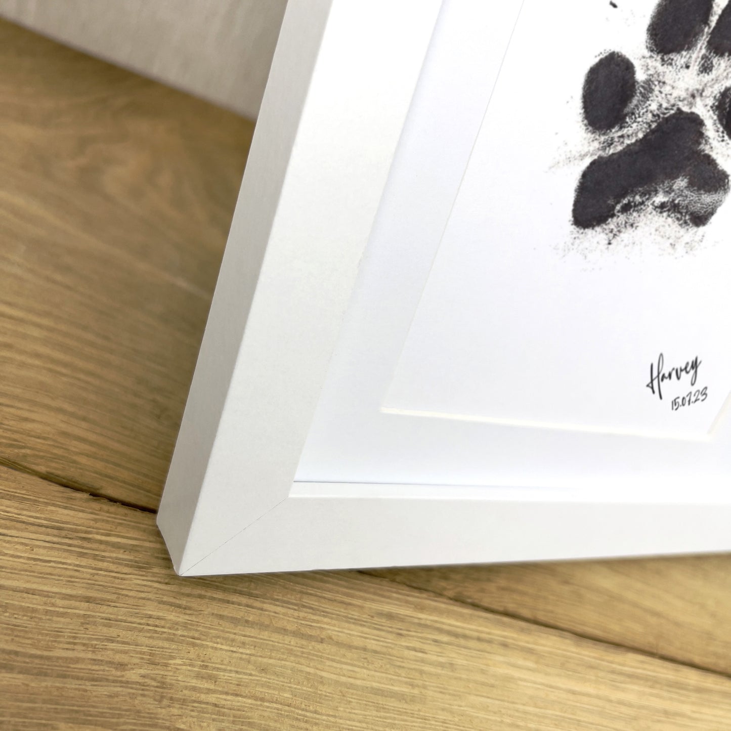 Oh So Precious Pet Paw Print Ink Keepsake Photo Frame