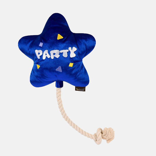 P.L.A.Y Party Time Best Day Ever Balloon Plush Dog Toy
