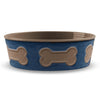 Bone Emboss Pet Bowl Large
