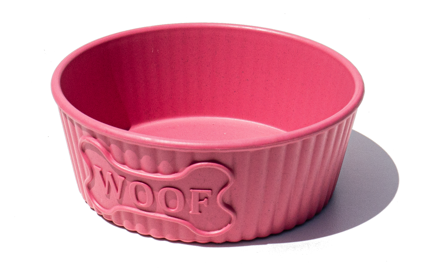 Woof Ribbed Small Bowl
