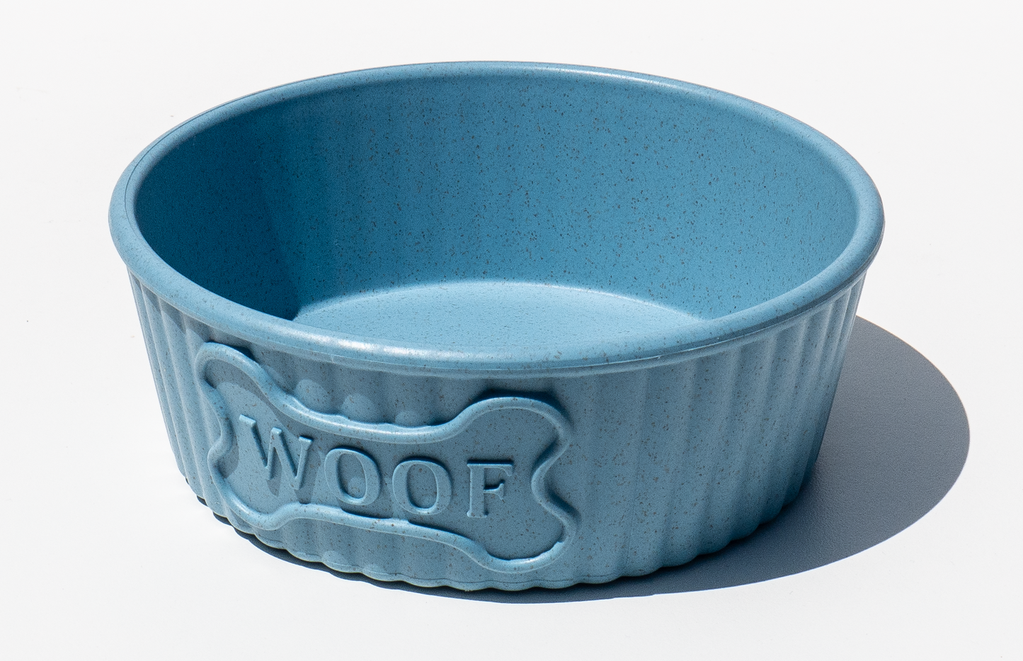 Woof Ribbed Medium Bowl