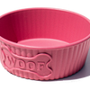 Woof Ribbed Medium Bowl
