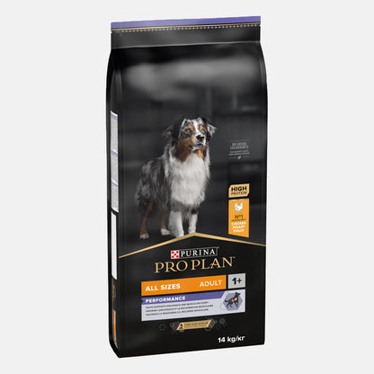 PRO PLAN Dog Adult Performance with Chicken Dry Food 14KG