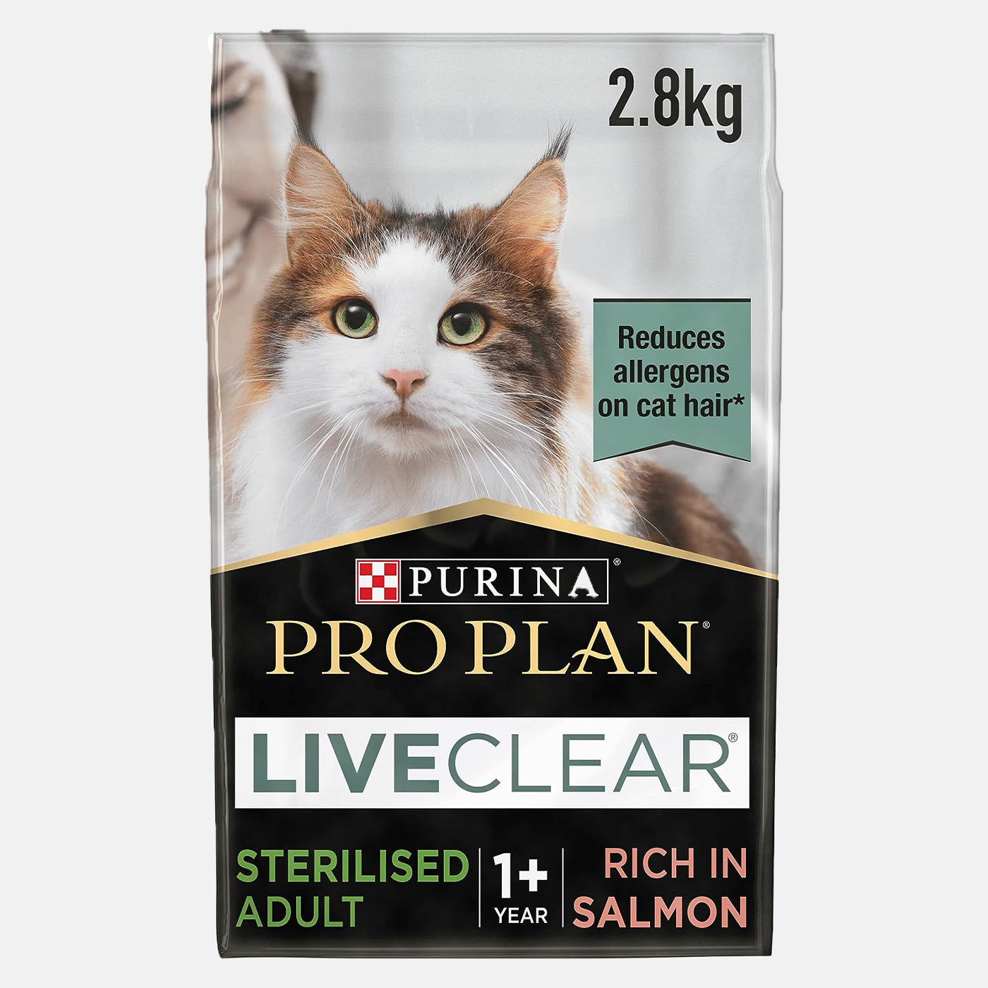 PRO PLAN Live Clear Sterilised Adult Cat Dry Food with Salmon 2.8kg
